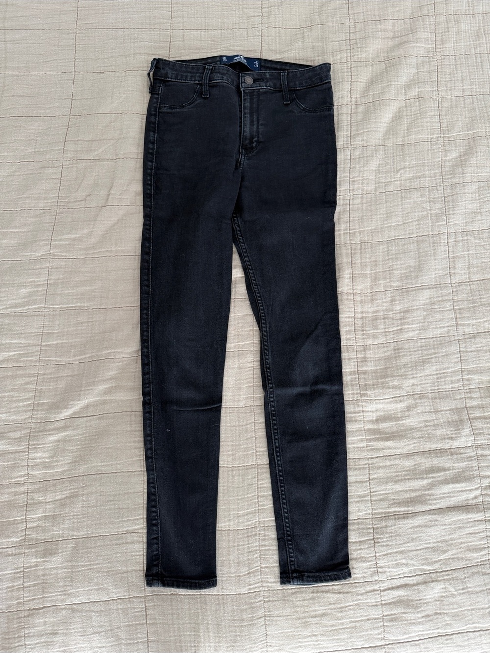 Hollister Black High-Rise Skinny Jeans